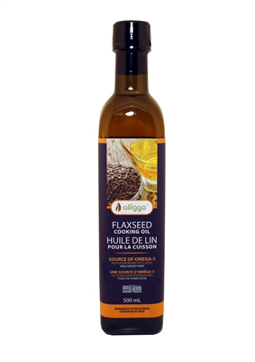 Alligga Flaxseed Cooking Oil Conventional, 500ml