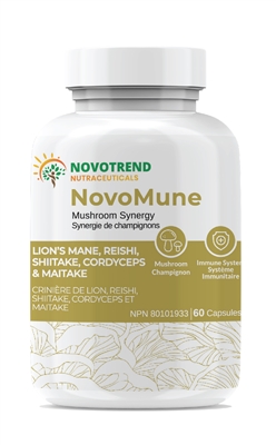 Novotrend NovoMune - Mushroom Synergy, 60 capsules