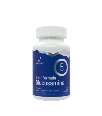 SierraSil Joint Formula Glucosamine 5â„¢, 120 capsules