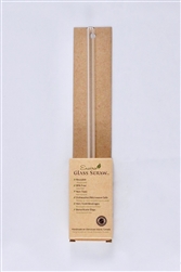 Enviro Straw, Glass Regular Straw (width 9.5mm), 10", Straight