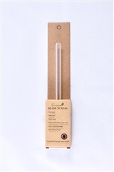 Enviro Straw, Glass Smoothie Straw (width 12mm), 8", Straight