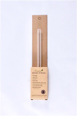 Enviro Straw, Glass Smoothie Straw (width 12mm), 8", Straight