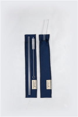 Enviro Straw, Individual Cloth Carrier, Navy