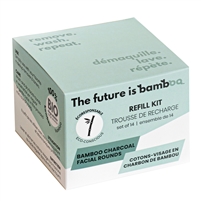 The Future is Bamboo Charcoal Facial Rounds Refill Kit