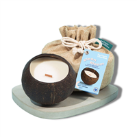 The Future is Bamboo Coco Candles, Clean Bloom