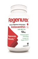 Regenurex Astaxanthin 12mg - 60 softgel caps