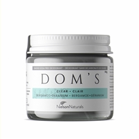 Dom's Organics CLEAR, Baking Soda Free Deodorant, 65g
