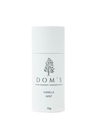 Dom's Organic Vanilla/Mint Stick Deodorant, 75g