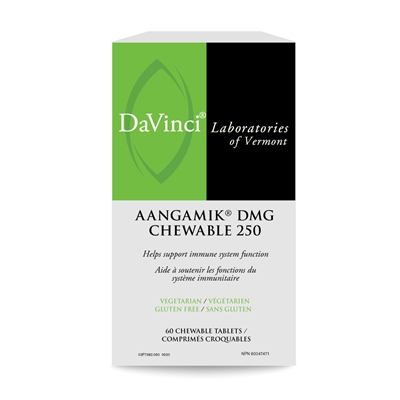 DaVinci Laboratories Aangamik DMG 250mg, 60 chew. tablets