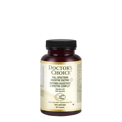 Doctor's Choice Full Spectrum Digest Enzyme, 60 caps