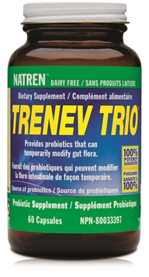 Natren Pro Trenev Trio Oil Matrix, Dairy-Free, 60 caps
