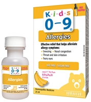 Homeocan Kids 0-9 Allergies, Banana, 25 ml