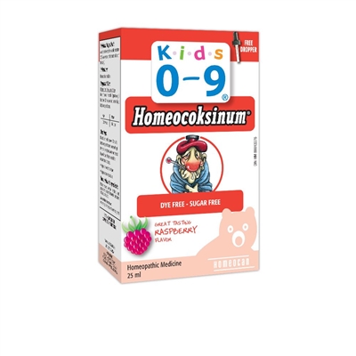 Homeocan Kids 0-9 Homeocoksinum, Raspberry, 25 ml