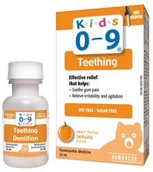 Homeocan Kids 0-9 Teething Solution, Orange, 25ml