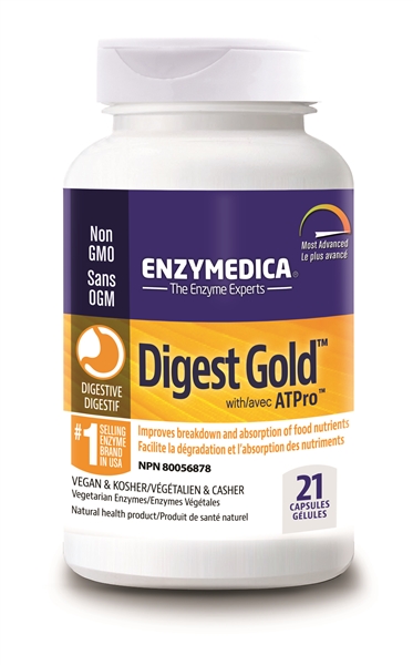 Enzymedica Digest Gold Trial Size, 21 caps