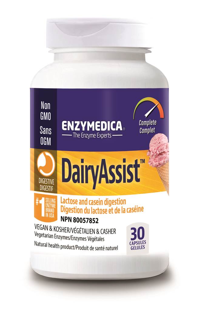 Enzymedica Dairy Assist, 30 caps