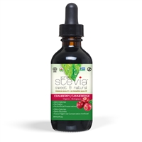 Crave Stevia Cranberry Liquid Drops, 30ml
