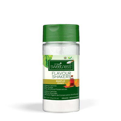 Crave Stevia Flavour Shaker, Maple, 60g