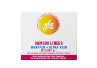 Here We Flo, glo Bamboo Liners for Sensitive Bladders, Light & Wrapped, 16 liners