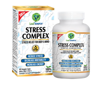 LeafSource Stress Complex, 60 veggie capsules