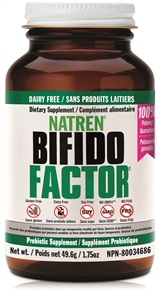 Natren Bifido Factor, Dairy-Free, 49.6g