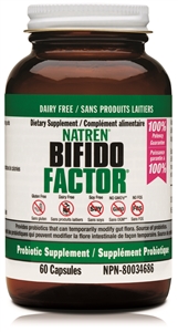 Natren Bifido Factor, Dairy-Free, 60 caps