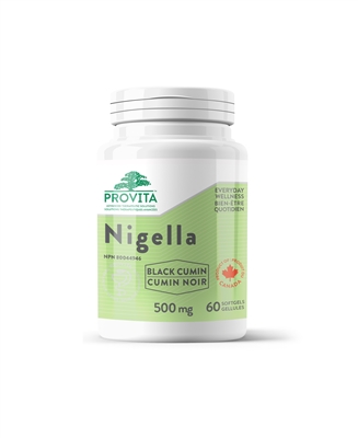 Provita Nigella Black Cumin Oil, 60 Soft gels