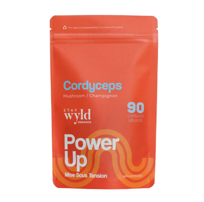 Stay Wyld Organics Cordyceps, 90 capsules
