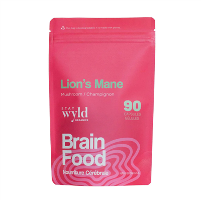 Stay Wyld Organics Lion's Mane, 90 capsules