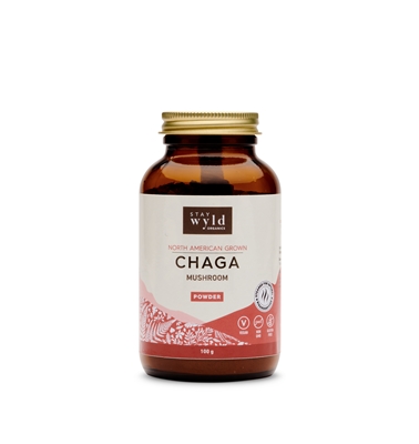Stay Wyld Organics Chaga Powder, 100g