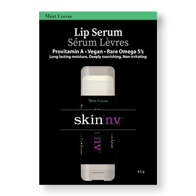 skin n.v. Lip Serum, Mint Cocoa, 4.5g/3 pack
