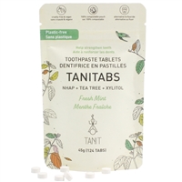TANIT TANITABS Toothpaste, Fresh Mint, 124 tabs