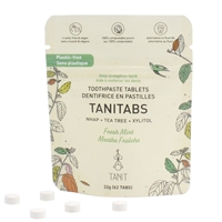 TANIT TANITABS Toothpaste, Fresh Mint, 62 tabs