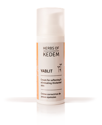 Herbs of Kedem, YABLIT - Cream for Softening and Eliminating Thickened Skin, 50ml