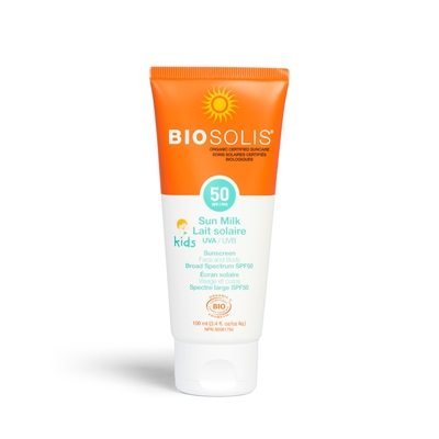 Biosolis Sun Milk Kids SPF50+ Face Cream, 100ml