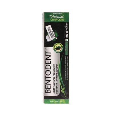 Bentodent - Activated Charcoal and Mint, 100g