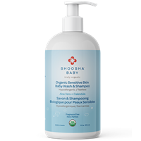 Shoosha - SENSITIVE SKIN ORGANIC WASH & SHAMPOO - Fragrance free