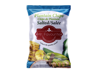 Mr.Favorite Plantain Chips Salted, 200g 25/case