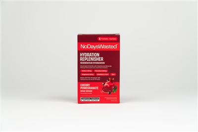 No Days Wasted Hydration Replenisher - Cherry Pomegranate - 5 pack