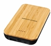 Future bamboo/fabric 6000 mAh wireless power bank