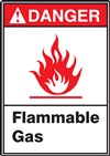 Danger Label FlammableGas