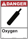 Danger Label Oxygen