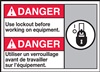 Danger Label UseLockout
