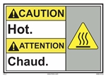 Caution Sign Hot