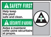 Safety Label Help Keep This Plant Safe