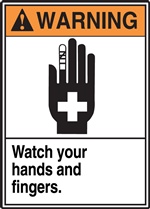 Warning Label Watch Your Hands