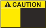 Caution Label Blank