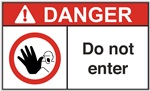 Danger Sign Do Not Enter