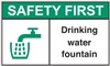 Safety Label Drinking Water Fountain