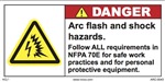 Danger Label - Arc Flash